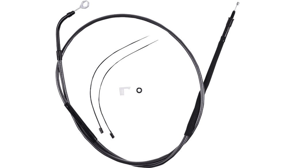 Magnum Shielding Magnum Black Pearl 67-3/4" High Efficiency Clutch Cable Harley Touring 21+
