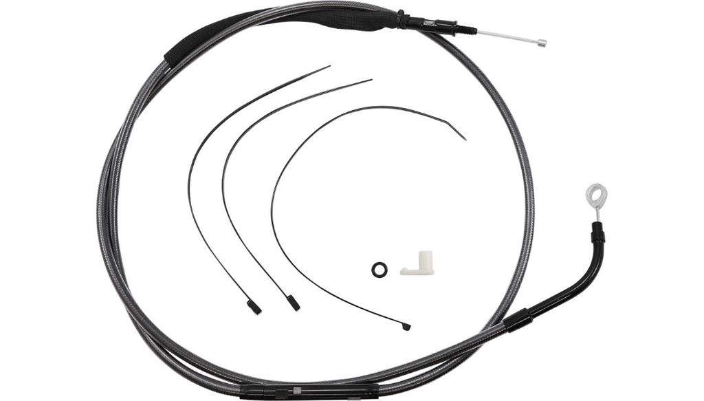 Magnum Shielding Magnum Black Pearl 75-3/4" High Efficiency Clutch Cable Harley Touring 21+