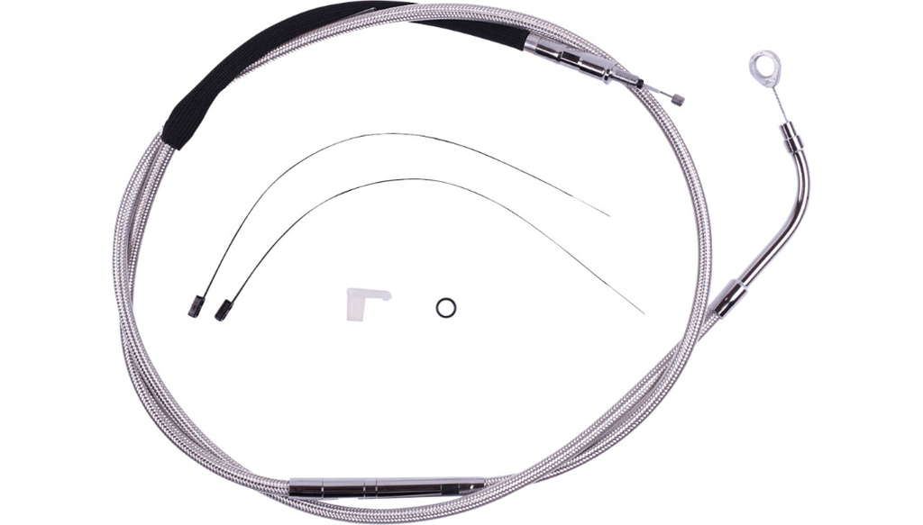 Magnum Shielding Magnum Stainless Steel 69-3/4" High Efficiency Clutch Cable Harley Touring 2021+