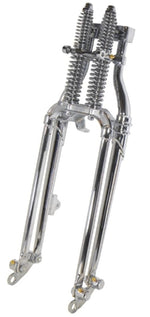 Mid-USA Complete Suspension Units Antique Vintage Replica Chrome 24" 4" Over Stock Springer Fork Front End Custom