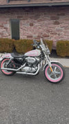 2012 Harley-Davidson Sportster Custom XL1200CP One Owner Color Shop Paint w/ Pink Walls w/ Only 1,897 Miles! Very Rare! $8,995