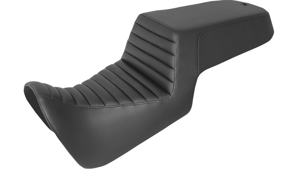 Saddlemen Saddlemen Step 2-Up Seat Front Tuck-n-Roll Black Foam Harley Pan America 21+
