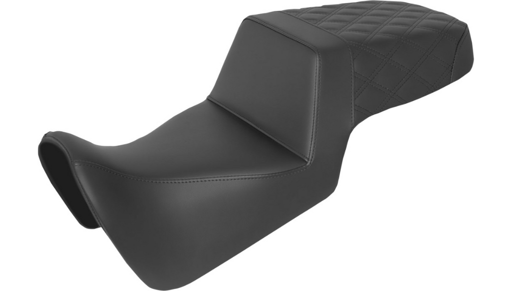 Saddlemen Saddlemen Step 2-Up Seat Rear Lattice Stitch Black Foam Harley Pan America 21+