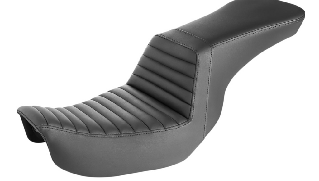 Saddlemen Saddlemen Tour Step-Up Seat Front Tuck-n-Roll Black 29" Harley Dyna 06-17