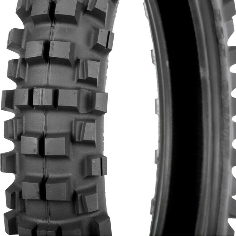 Shinko Dirt Bike Tires Shinko 505 Hybrid Cheater Rear Sticky Tire 110/90-19 62M Bias Offroad Tube Type