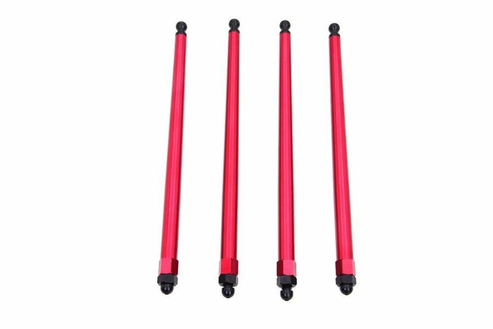 Sifton Red Taper Lite Adjustable Pushrods Set Harley Twin Cam Softail