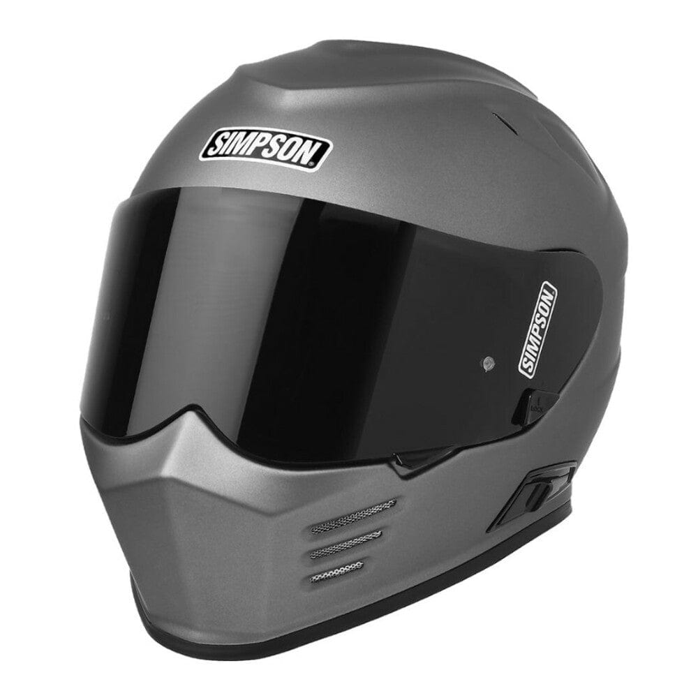 Simpson Racing Products Simpson Ghost Bandit Flat Alloy Motorcycle DOT Full-face Helmet - Various Sizes