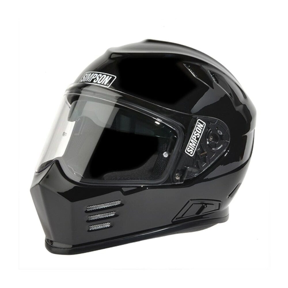 Simpson Racing Products Simpson Ghost Bandit Gloss Black Motorcycle DOT Full-face Helmet - Various Sizes