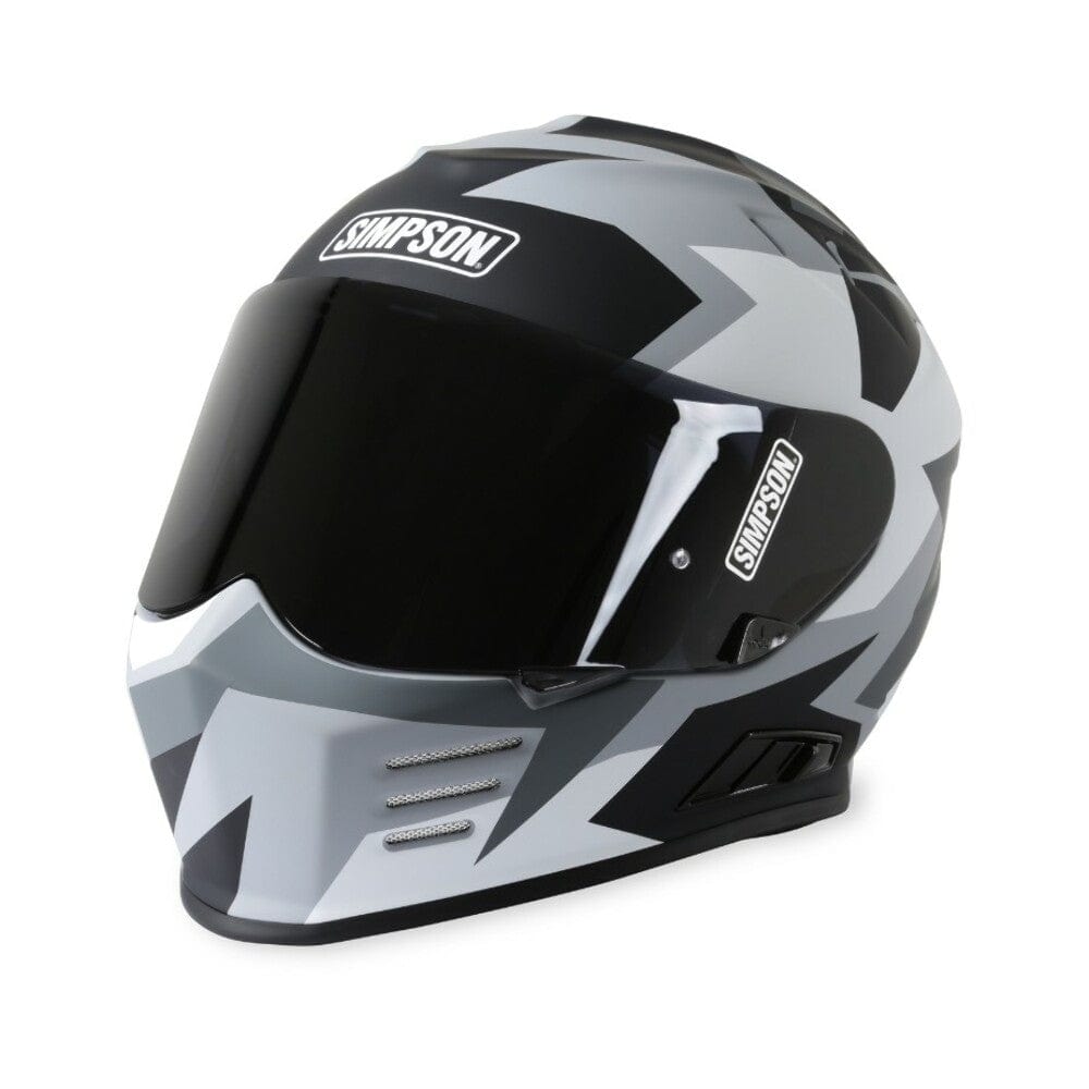 Simpson Racing Products Simpson Ghost Bandit Have Blue Motorcycle DOT Full-face Helmet - Various Sizes