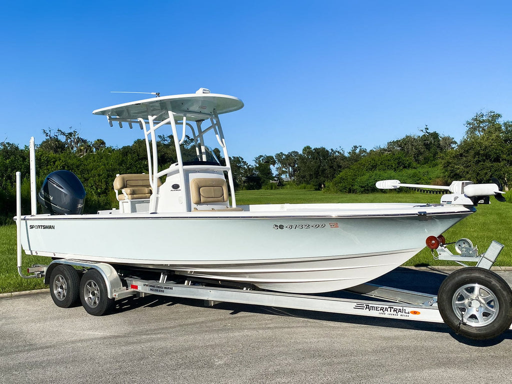 Sportsman Boat SOLD - 2016 Sportsman Masters 247 Platinum 24’ Bay Boat Center Console Fishing F300XCA - $79,995