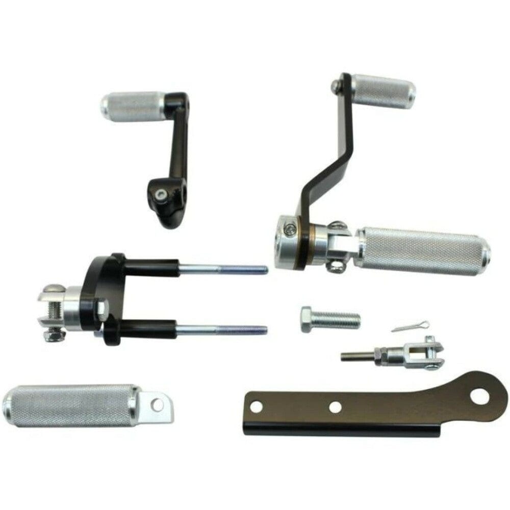 TC Bros. TC Bros Mid-Control Kit w/ Footpegs for 1991-2003 Harley Sportsters w/ 5-speed