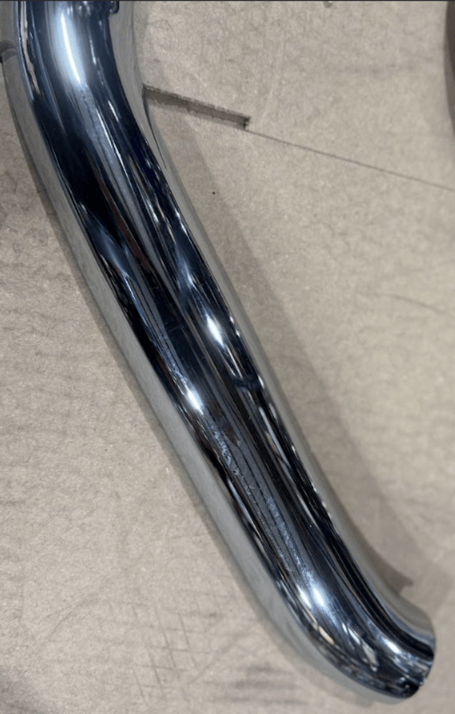 Thunderheader Thunderheader Chrome Heat Shield Set 3 Exhaust System Pipes Harley Softail 86-17