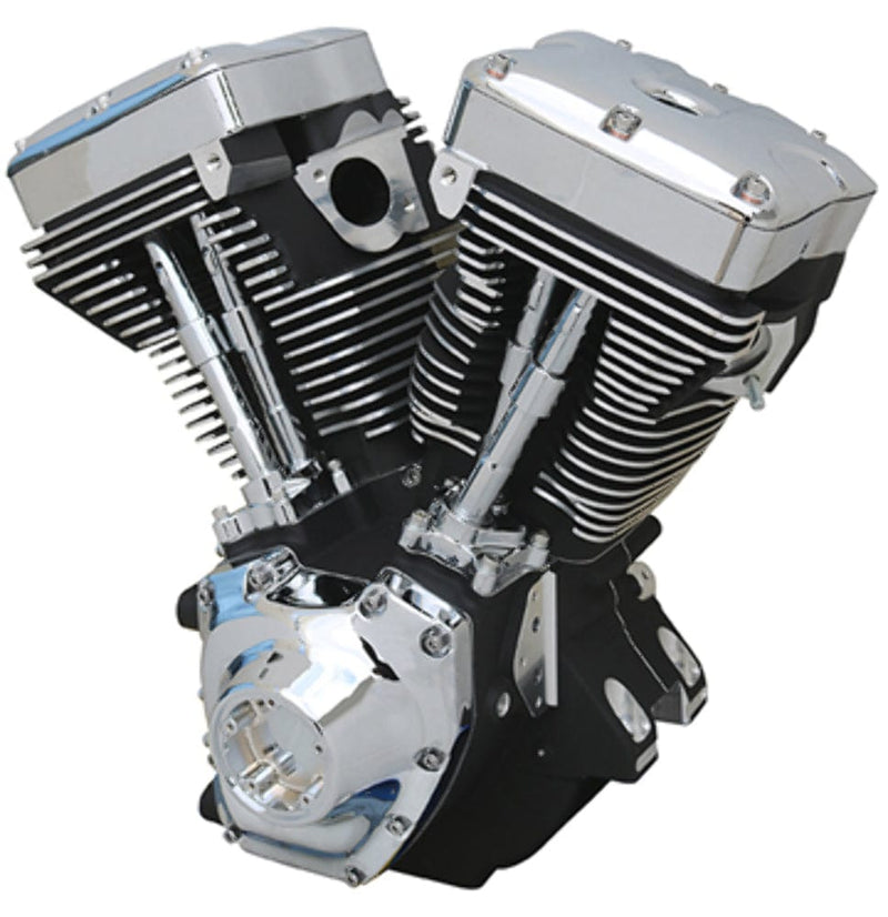 Ultima Complete Engines Ultima 113" Twin Cam A Competition Black Replacement Engine Motor Harley 99-06