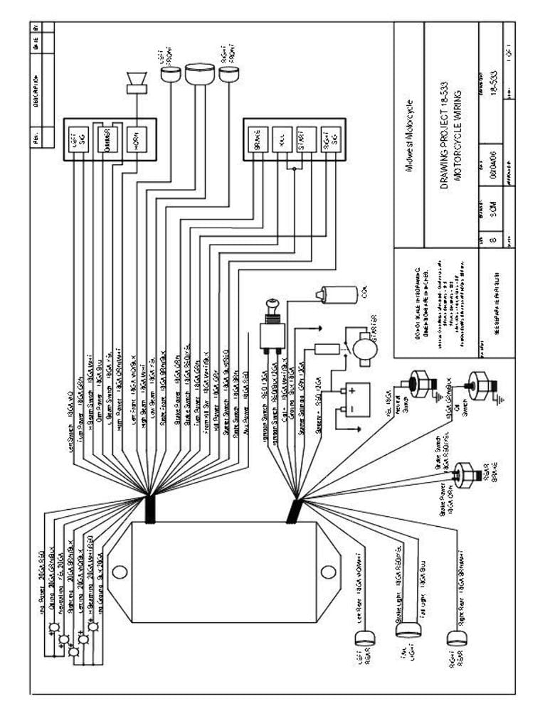 Ultima Complete Ultima Plus Electronic Wire Wiring System Harness Kit Harley Evo Custom