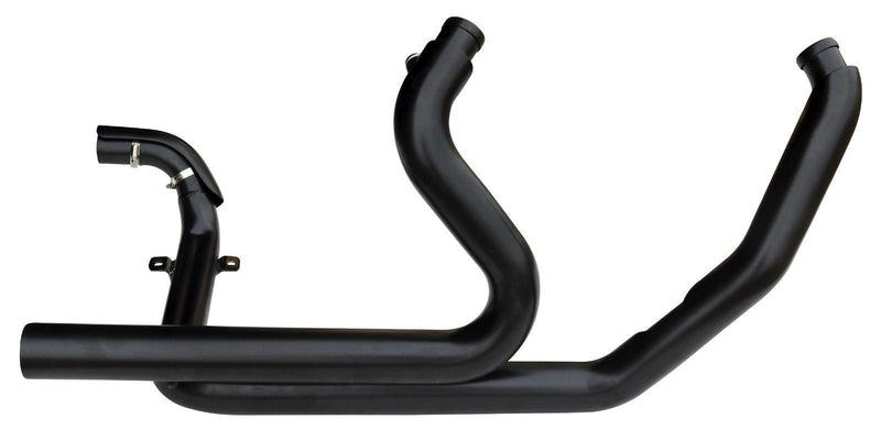 Ultima Exhaust Systems Ultima Black True Duals Headers Exhaust Pipes 1995-2008 Harley Touring Bagger