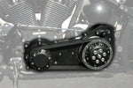 Ultima Other Transmission Parts Black Ultima 2” Inch Old School Open Belt Drive Primary Harley Softail Evo TC88