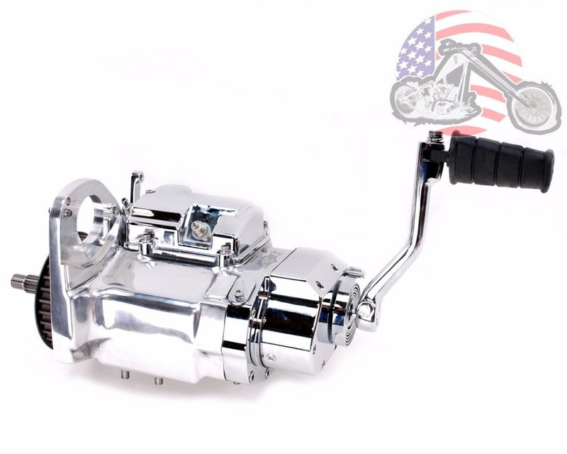 Ultima Other Transmission Parts Ultima Polished 6-Speed Transmission with Kicker Harley Softail 1991-99
