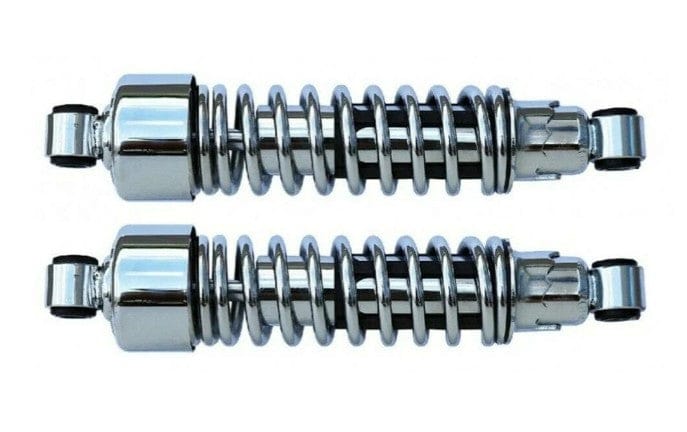 Ultima Shocks Ultima 11.25 Chrome Rear Shocks Absorbers Assembly Set Harley Big Twin Sportster
