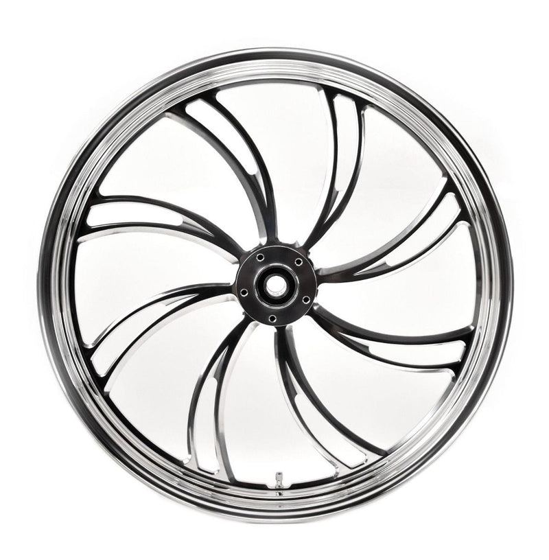 Ultima Ultima Vortex 18" 3.5" Polished Front Wheel Rim Dual Disc Harley Touring 08+ ABS