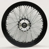 Ultima Wheels & Rims Black Rim Hub 18 x 3.5 60 Spoke Rear Wheel Rim Harley Touring Dyna Softail XL