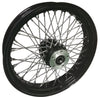 Ultima Wheels & Rims Black Rim Hub 18 x 3.5 60 Spoke Rear Wheel Rim Harley Touring Dyna Softail XL