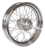 Ultima Wheels & Rims Chrome 16 x 3.5 40 Spoke Rear Front Wheel Rim Dual Harley Shovelhead Big Twin XL