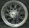 Ultima Wheels & Rims Chrome 16 x 3.5 40 Spoke Rear Front Wheel Rim Dual Harley Shovelhead Big Twin XL