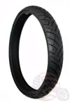 Ultima Wheels & Tire Packages Ultima Manhattan Black 23 x 3.5 Front Wheel Rim BW Tire DD Package Harley 2008+