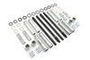 V-Twin Manufacturing Adjustable Pushrod Chrome Cover Kit 17997-99A TC-88 Harley Softail Dyna Touring