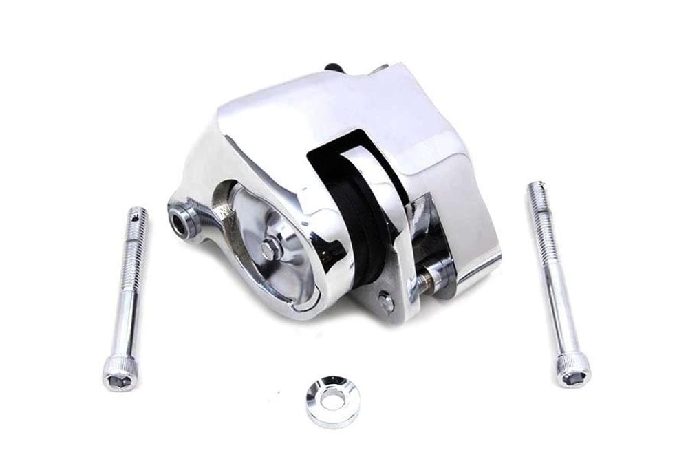 V-Twin Manufacturing Calipers & Parts Chrome OE OEM Replacement Front Brake Caliper Harley 1997-2006 FLSTS Springer