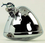 V-Twin Manufacturing Headlight Assemblies 6.5" Chrome Headlamp Headlight Assembly Harley Springer Bobber Chopper Custom