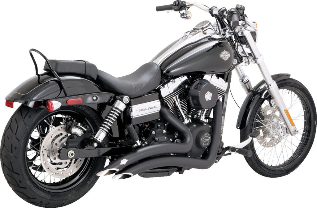 Vance & Hines Vance & Hines Big Radius Exhaust System Black 2-2 Pipe Harley Touring 2006-2009