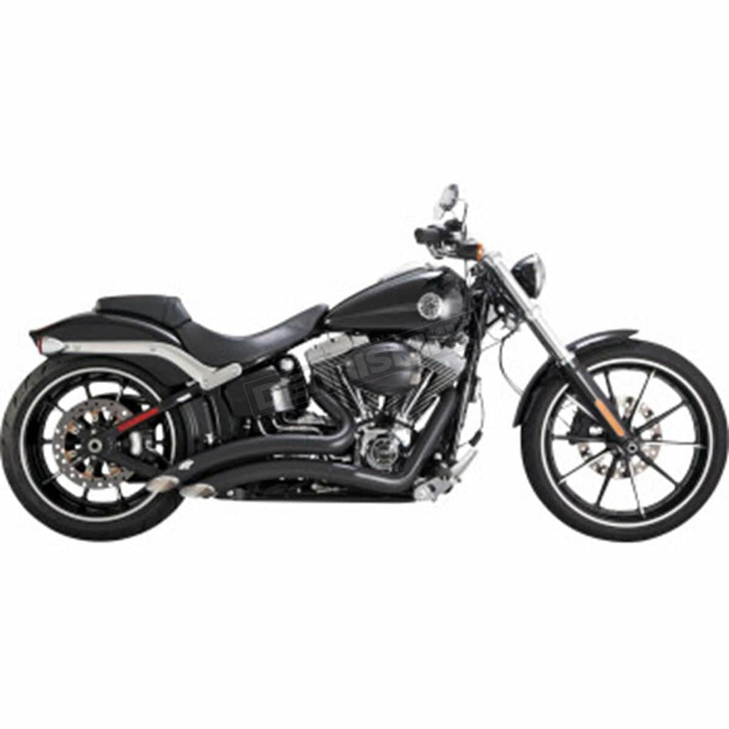 Vance & Hines Vance & Hines Big Radius Exhaust System Black Pipe Harley Softail 13-17