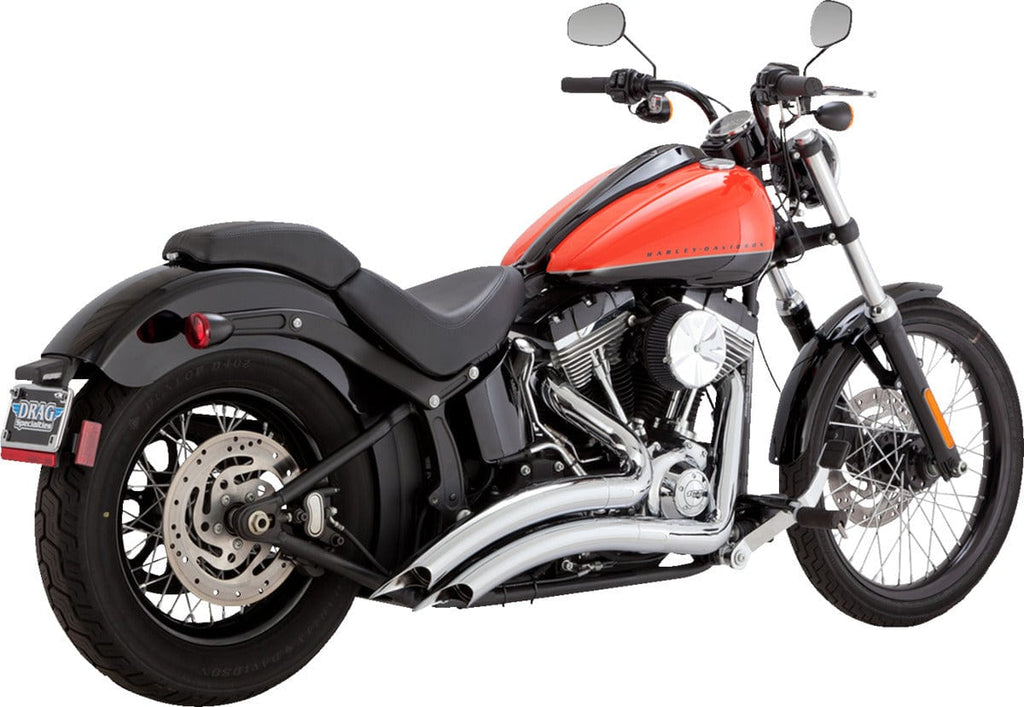 Vance & Hines Vance & Hines Big Radius Exhaust System Chrome 2-2 Pipe Harley Touring 2000-2009