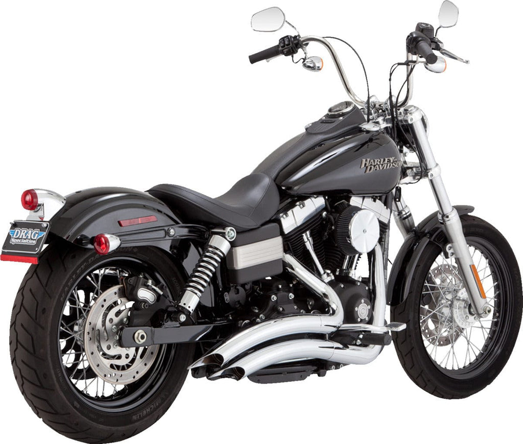 Vance & Hines Vance & Hines Big Radius Exhaust System Chrome 2-2 Pipe Harley Touring 2006-2009