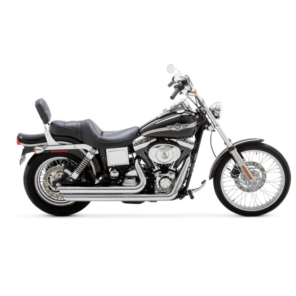 Vance & Hines Vance & Hines Big Shots 2-into-2 Exhaust System Pipe Chrome Harley Softail 10-17