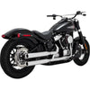 Vance & Hines Vance & Hines Chrome Eliminator 300 Slip-On Mufflers Pipes Harley Softail 18+