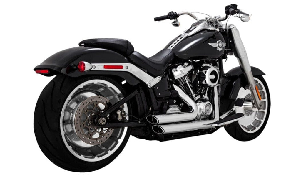 Vance & Hines Chrome Staggered Shortshots Exhaust Header Pipe