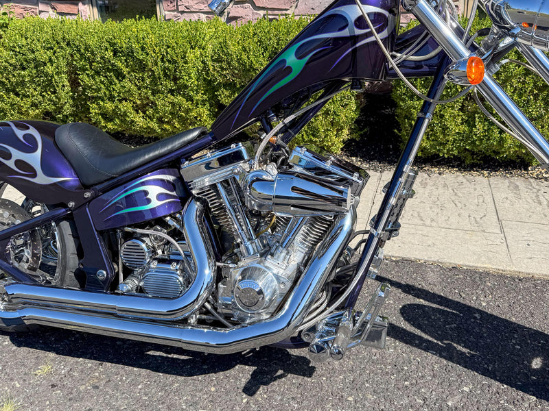 Vengeance Motorcycle 2003 Vengeance Softail Warrior Chopper 124" S&S Only 3K Miles! Excellent Condition! $12,995