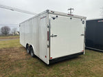 Wells Cargo Trailer 2023 Wells Cargo Fast Trac 8.5x20 Enclosed Trailer Motorcycle Utility Cargo V-Nose - $7,986