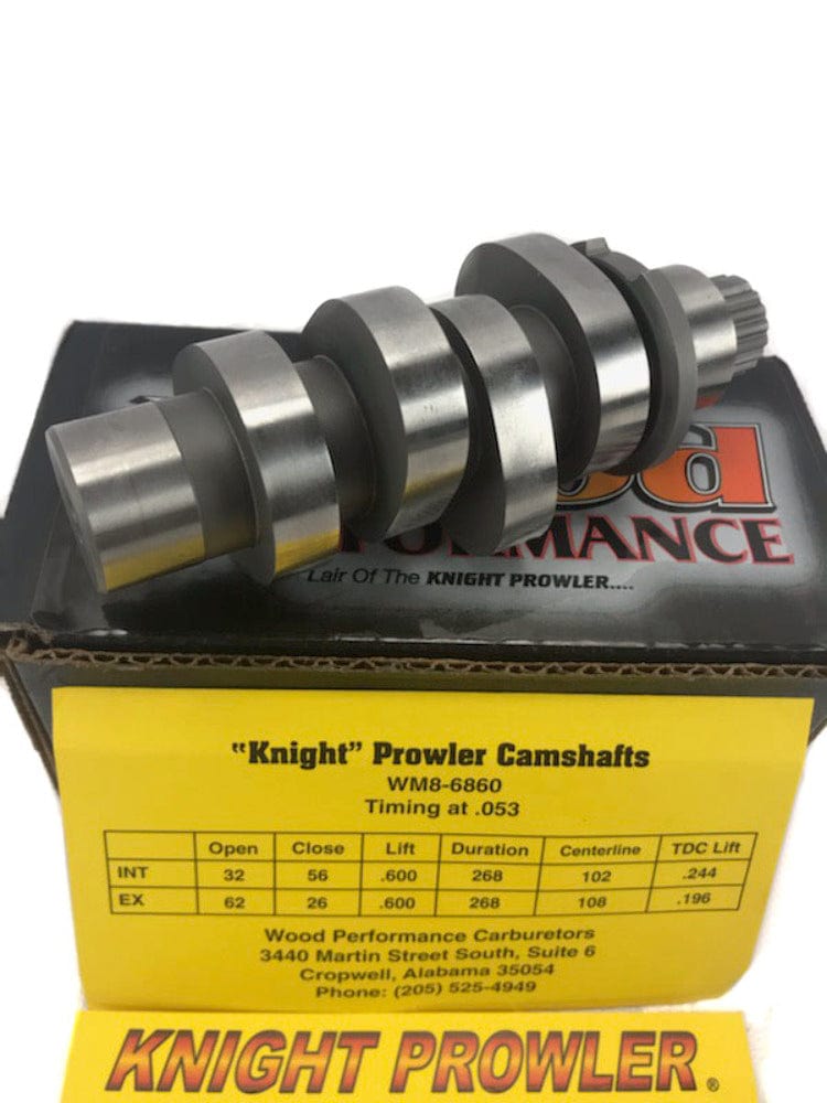 Wood Performance Camshafts Wood Performance Knight Prowler WM8-6860 M8 Chain Cam Harley Touring Softail 17+