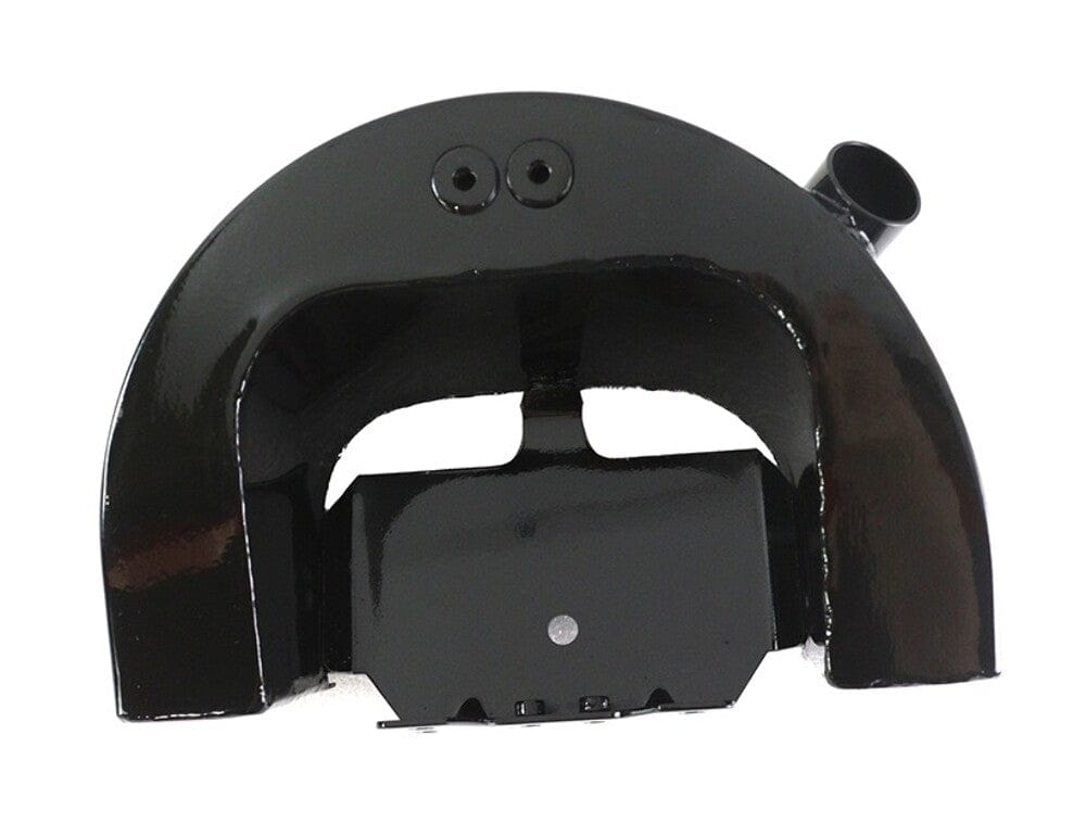 Black Horseshoe Wrap Around Oil Bag Tank Battery Box 00-17 Harley