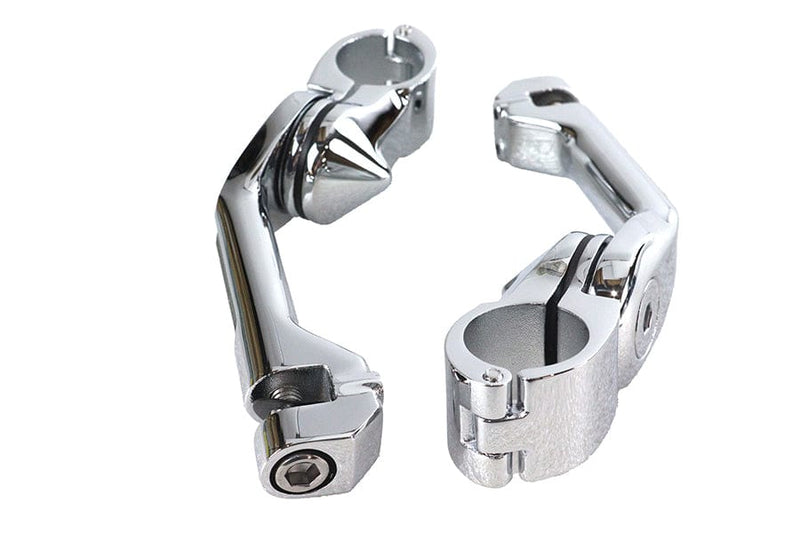 Wyatt Gatling Foot Pegs Wyatt Gatling Adjustable Long Footpeg Mount Kit Forged Alloy Custom Application