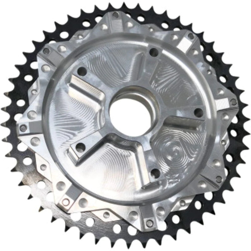 Alloy Art Chains, Sprockets & Parts Alloy Art 51 Tooth Black Cush Drive Chain Conversion Sprocket Harley Touring 09+