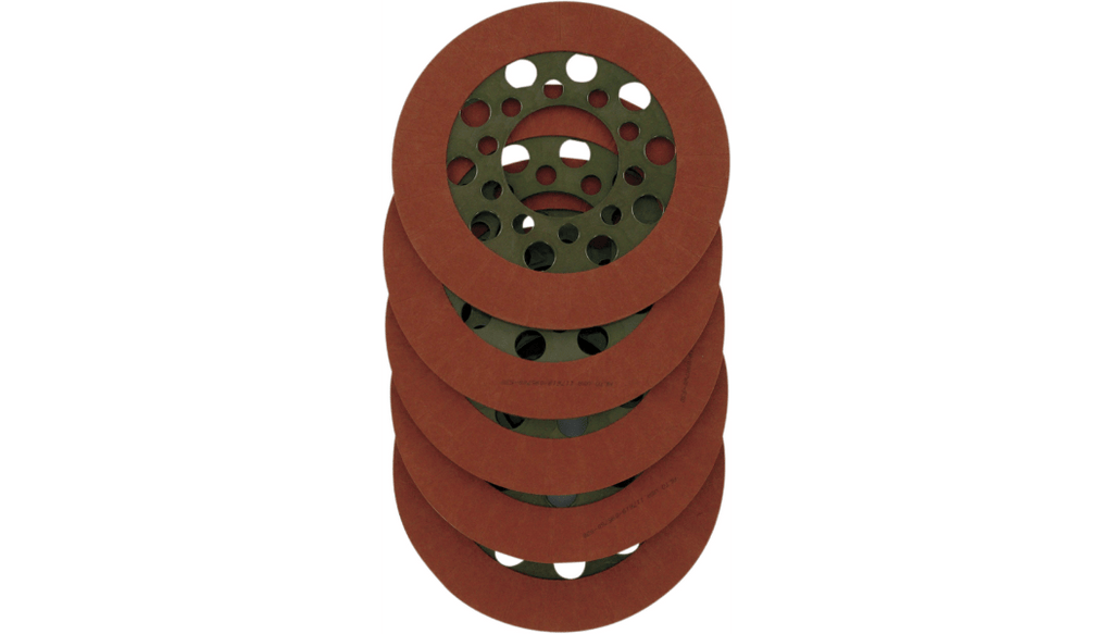 Alto Products Alto Products Steel Organic OEM Clutch Plate Set of 5 Harley 68-84 Big Twin