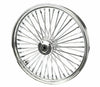 American Classic Motors Chrome 21 3.5 46 Fat King Spoke Front Wheel Rim Harley Touring 08+ Dual Disc