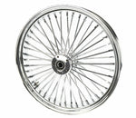 American Classic Motors Chrome 21 3.5 46 Fat King Spoke Front Wheel Rim Harley Touring 08+ Dual Disc