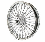 American Classic Motors Chrome 21 3.5 46 Fat King Spoke Front Wheel Rim Harley Touring 08+ Dual Disc