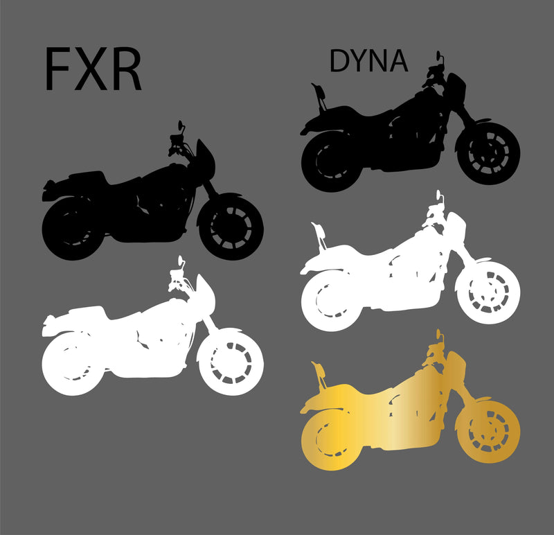 American Classic Motors DECAL FXR AND DYNA DECALS VINYL STICKERS