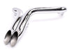 American Classic Motors Exhaust Systems Chrome 2" L.A.F LAF Drag Pipes Exhaust Harley Softail Chopper Custom Bobber 84+